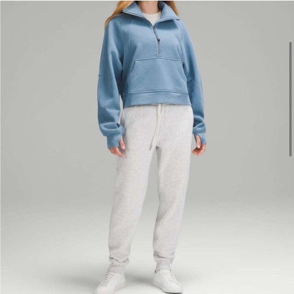 Lululemon Scuba Oversized Funnel Neck, M/L, Utility Blue - Picture 3 of 7